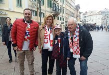 Predsjednica ne propušta utakmice Reprezentacije