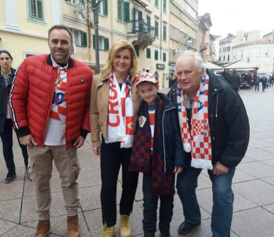 Predsjednica ne propušta utakmice Reprezentacije