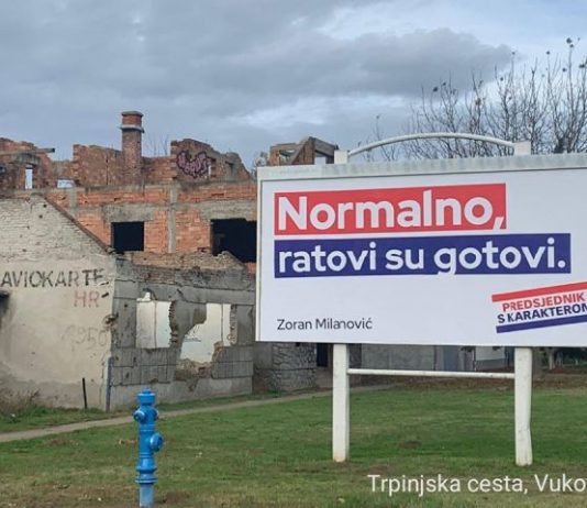 Škoro se referirao na Milanovićev predizborni plakat