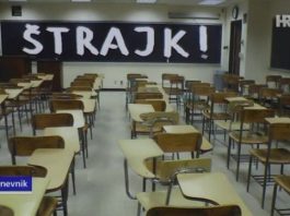 Prosvjetari ulaze u peti tjedan štrajka