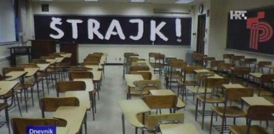 Prosvjetari ulaze u peti tjedan štrajka