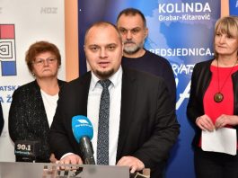 Predstavnici HDZ-a Karlovačke županije pozvali birače da u drugom krugu podrže Kolindu Grabar-Kitarović