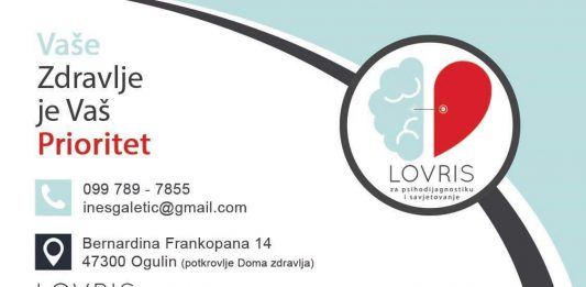 U gradu otvoren „Lovris“ centar za psihodijagnostiku i savjetovanje