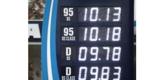 Na benzinskim postajama uvid u prosječne cijene goriva na 100 kilometara