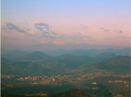 Pogled s Kleka na Alpe