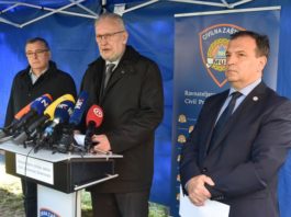 Božinović: Ne puštajte djecu na snijeg
