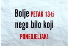Petak 13. nije nesretan. Ljudi su oprezniji