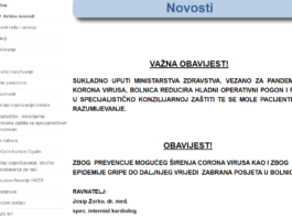 OGPortal iznosi neistine, ovlaštenje za davanje izjava ima samo stožer!