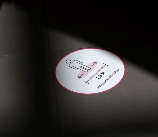 Nova stvarnost: Znakovi za socijalno distanciranje
