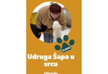 Glasanjem pomozite našoj Udruzi šapa u srcu