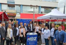 HDZ-ovi kandidati za VII. Izbornu jedinicu predstavili se danas u Karlovcu: „S obzirom na dosadašnja postignuća tražimo novo povjerenje“