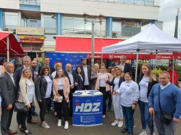 HDZ-ovi kandidati za VII. Izbornu jedinicu predstavili se danas u Karlovcu: „S obzirom na dosadašnja postignuća tražimo novo povjerenje“