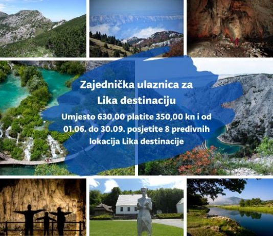 Zajednička ulaznica za Lika destinaciju