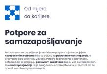 Krenuli poticaji za samozapošljavanje, objavljeni kriteriji za pomoć u poslu