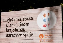 Otvorene novouređene pješačke staze kod Baraćevih špilja