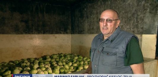 Ogulinsko zelje na Dnevniku Nove TV