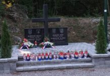 Svečano otvorenje Spomen obilježje poginulim hrvatskim braniteljima u Tounju