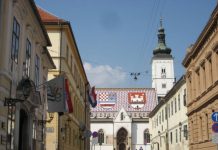 Markov trg zatvoren za sve osim zaposlenih u institucijama koje se tamo nalaze