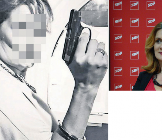 Skandal u splitskoj školi: SDP-ovka pozirala s pištoljem, roditelji zgroženi, reagirao i Fuchs