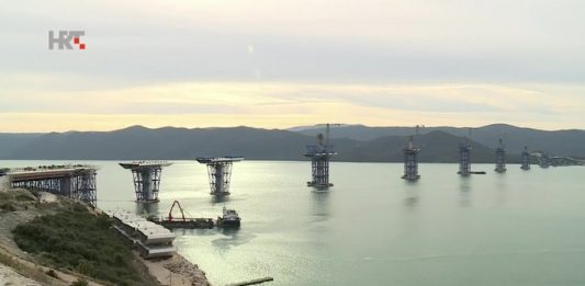 Gradilište Pelješkog mosta