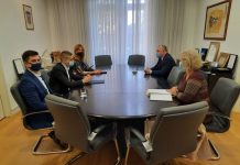 Sastanak s ministrom prostornog uređenja, graditeljstva i državne imovine Darkom Horvatom