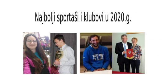 Proglašeni najbolji sportaši Ogulina u 2020. godini