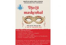 Sudjeluj u ogulinskom virtualnom dječjem maskenbalu