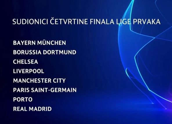 četvrtfinalisti Lige prvaka