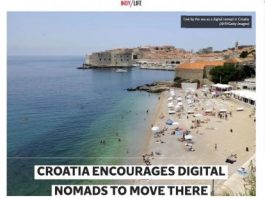 Hrvatska u britanskim medijima kao atraktivna destinacija za digitalne nomade