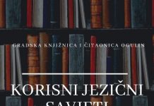 Korisni jezični savjeti – Gradska knjižnica i čitaonica Ogulin