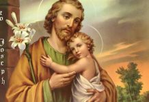 Sveti Josip, zaštitnika Crkve i hrvatskoga naroda