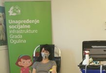 Uspješna akcija dobrovoljnog darivanja krvi u Ogulinskom Crvenom križu