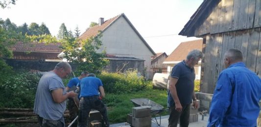Zagorci započeli obnovu objekta izgorjelog u požaru