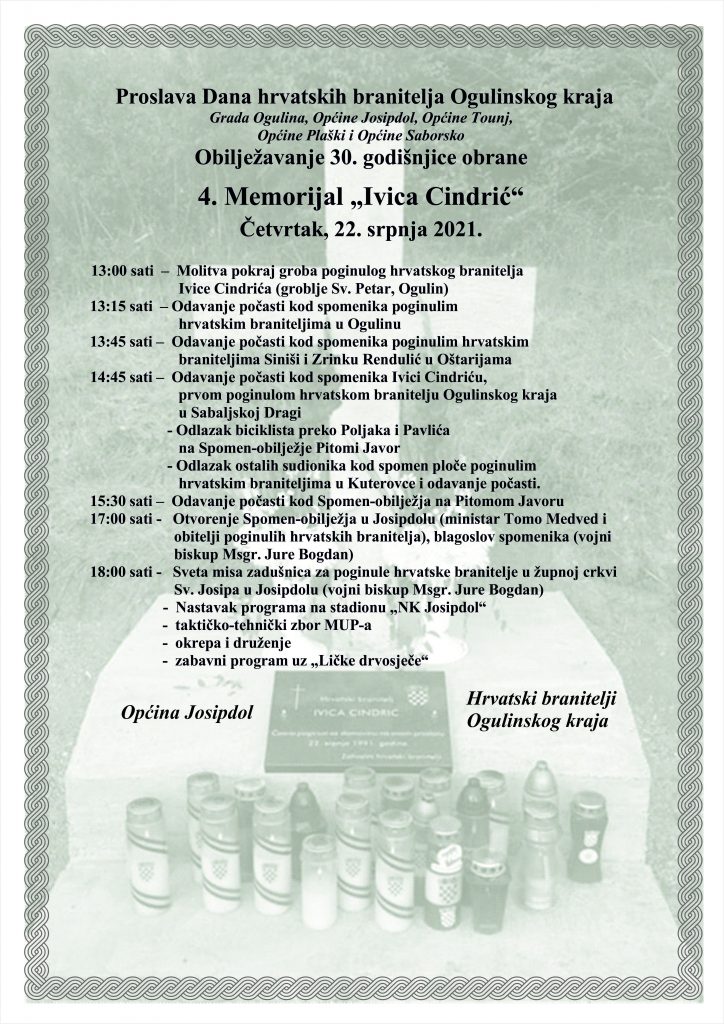 branitelja Ogulinskog kraja