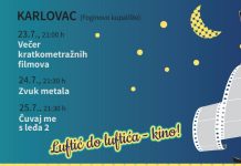 Riječno kino danas gostuje u Ogulinu