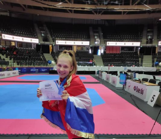 Ogulinka Helena Dujmić osvojila broncu na Europskom taekwondo prvenstvu za mlađe seniore (U21)