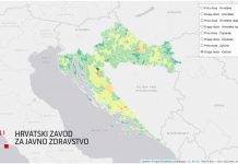 HZJZ objavio interaktivnu kartu procijepljenosti: Pogledajte kakvo je stanje u svakome gradu i općini