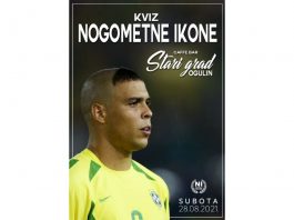 U subotu 28.8.2021.g. Kviz nogometne ikone