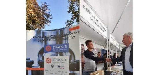 Učenici Obrtničke i tehničke škole Ogulin na Sajamu strukovnog obrazovanja