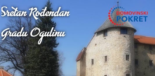 Gradski vijećnik DP-a Marin Puškarić uputio je rođendansku poruku Ogulinu
