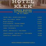 Hotel Klek dnevni meni 15.11