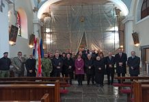 Misa za 143. brigadu na 30. godišnjicu osnutka