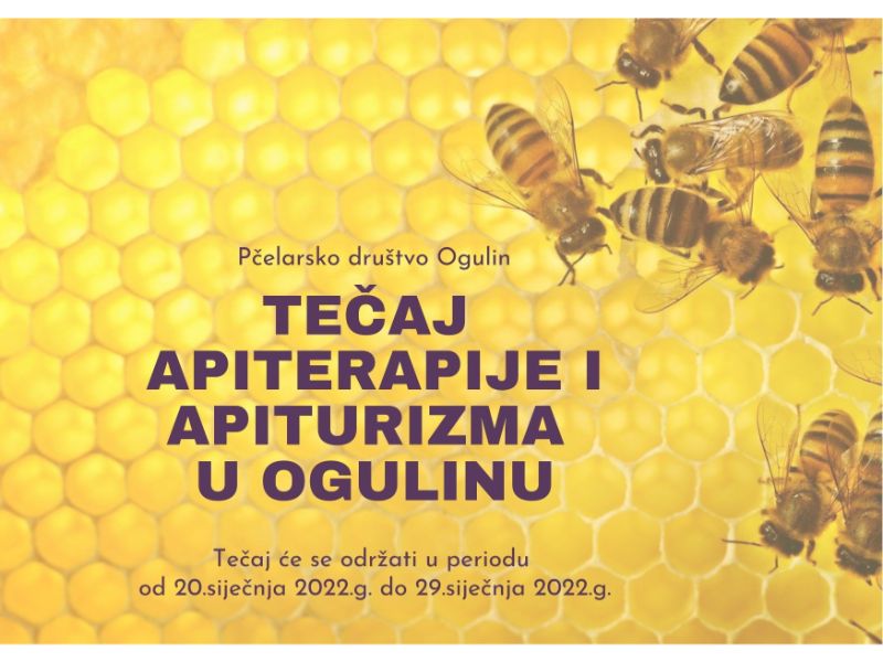 tečaj apiterapije
u ogulinu