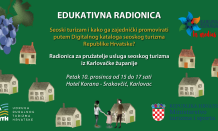 Radionica o seoskom turizmu