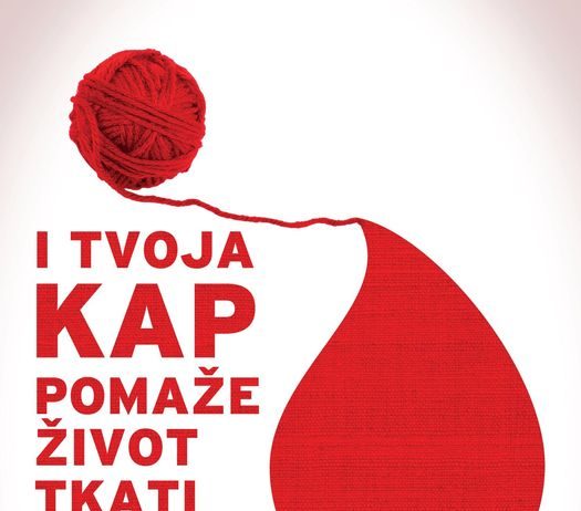 Akcija darivanja krvi u srijedu 5. siječnja. 2022.