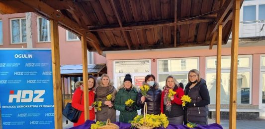 Članice Zajednice žena HDZ-a Katarina Zrinski obilježit će Dan mimoza