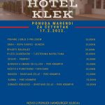 Hotel Klek dnevni meni 17.2