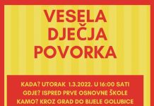 Vesela dječja povorka
