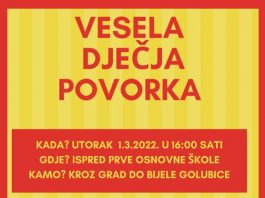 Vesela dječja povorka