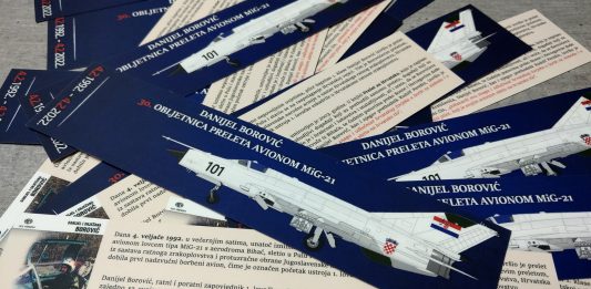 30.obljetnica preleta za Hrvatsku Danijela Borovića